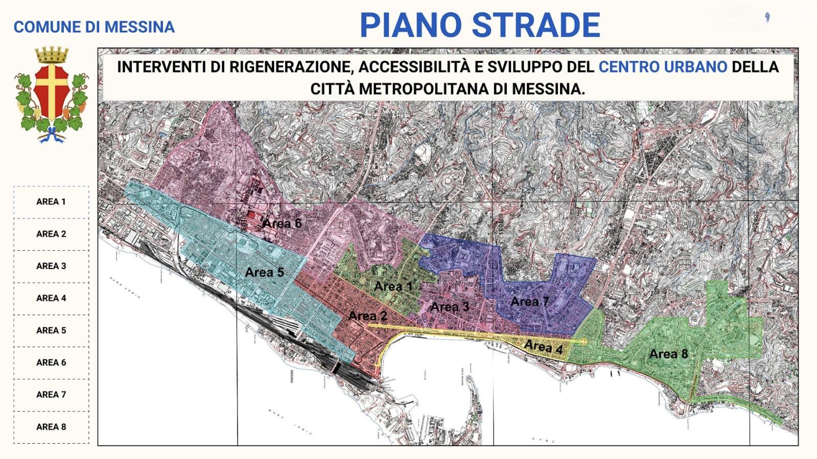 Piano strade messina