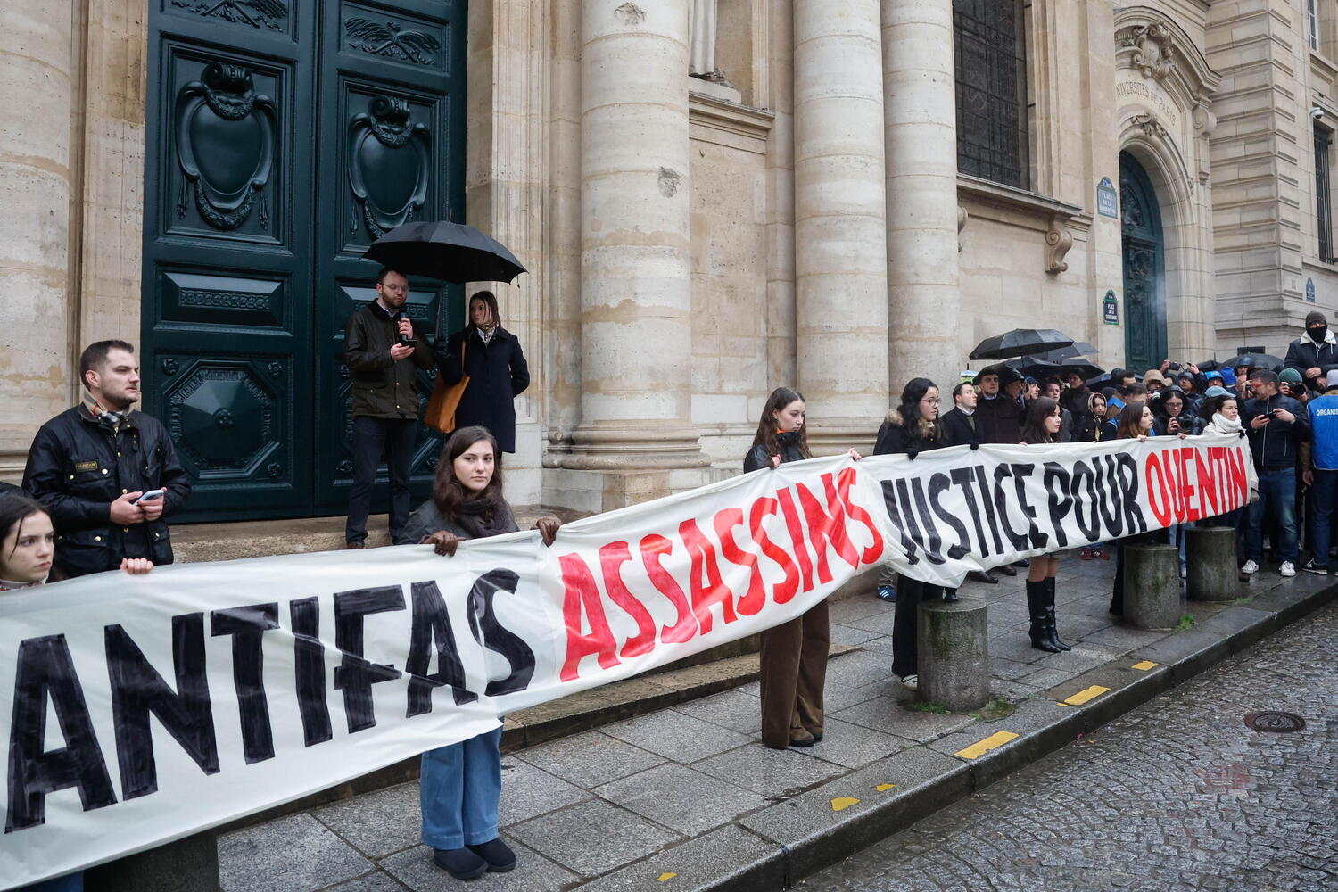 Proteste morte Quentin Francia