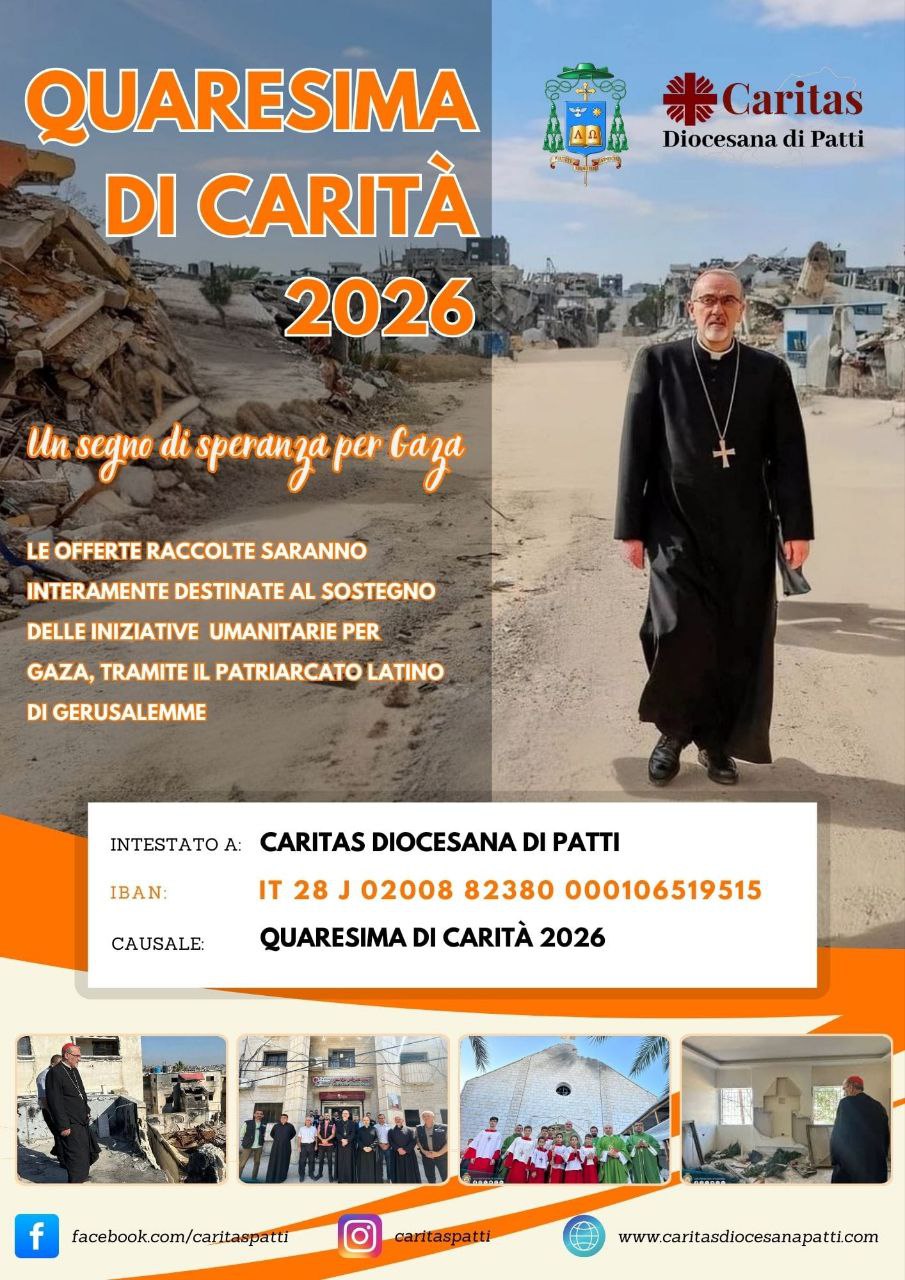 Quaresima di carità per Gaza