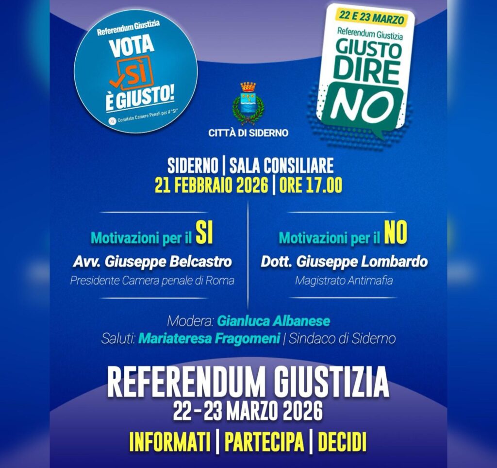 Referendum Giustizia Siderno
