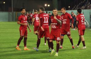 Reggina-Sancataldese esultanza