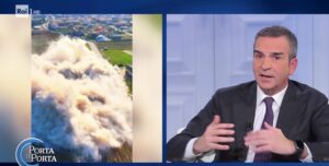 Roberto Occhiuto su Rai 1 a Porta a Porta