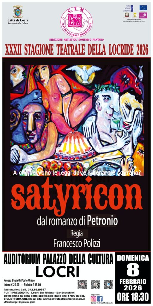 Satyricon in scena a Locri