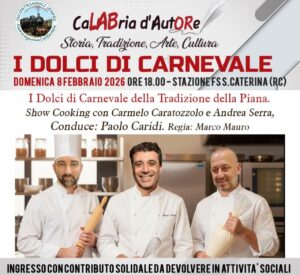 Show cooking carnevale Calabria d'Autore