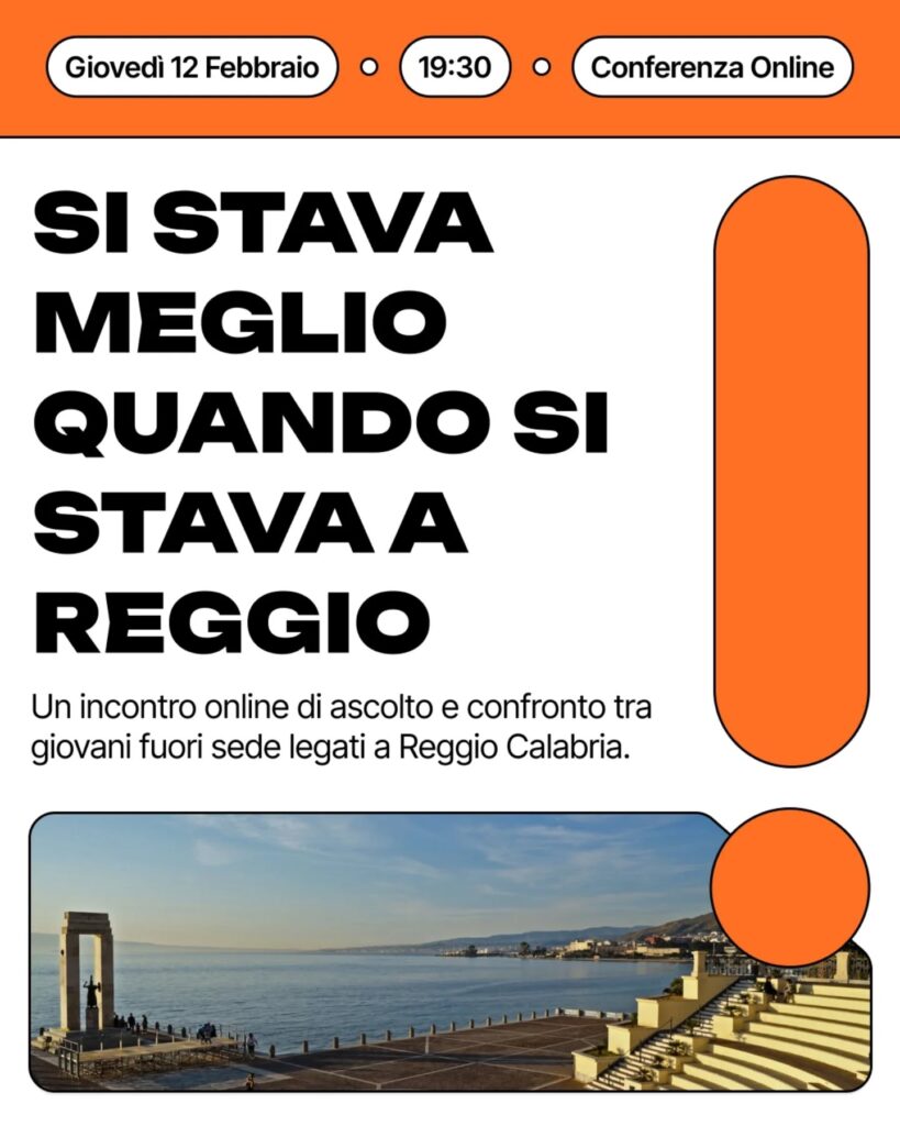 Si stava meglio quando si stava a Reggio
