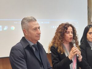 Sindaco Roy Biasi e assessore Angela Crea