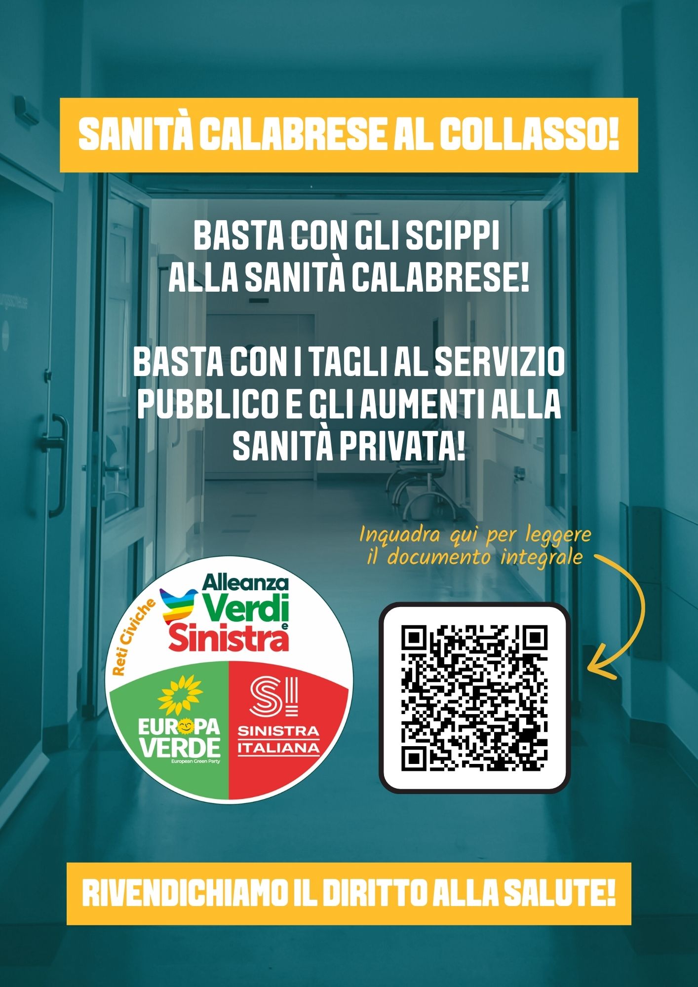 Sit in sanità calabrese