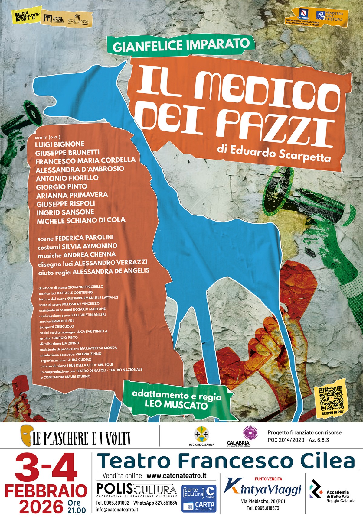 Spettacolo Il medico dei pazzi