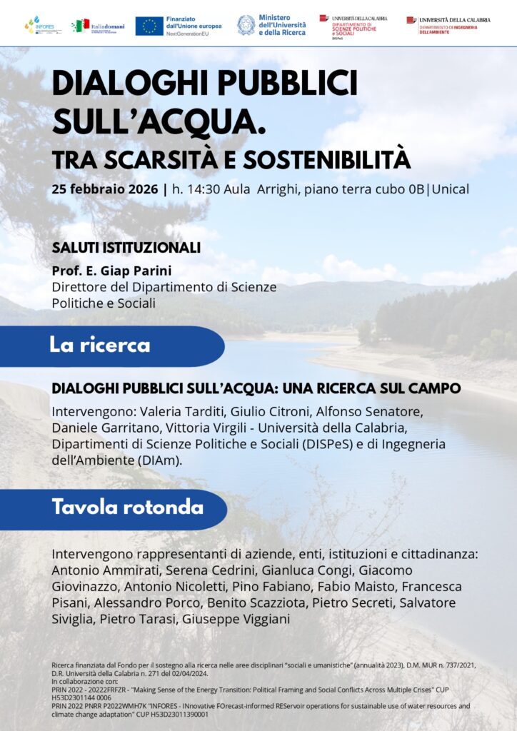 Tavola-rotonda su evento risorsa acqua