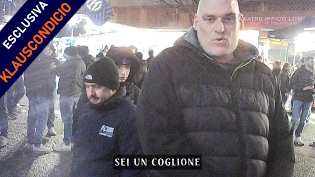 Tifosi all’esterno di San Siro
