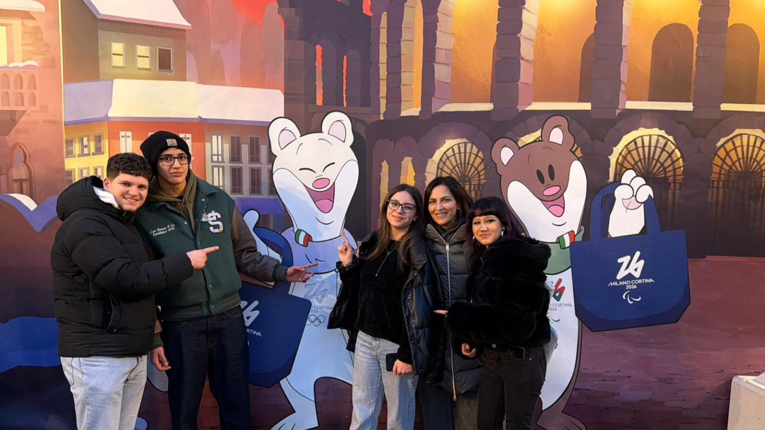 Tina e Milo Olimpiadi Eulalia Micheli