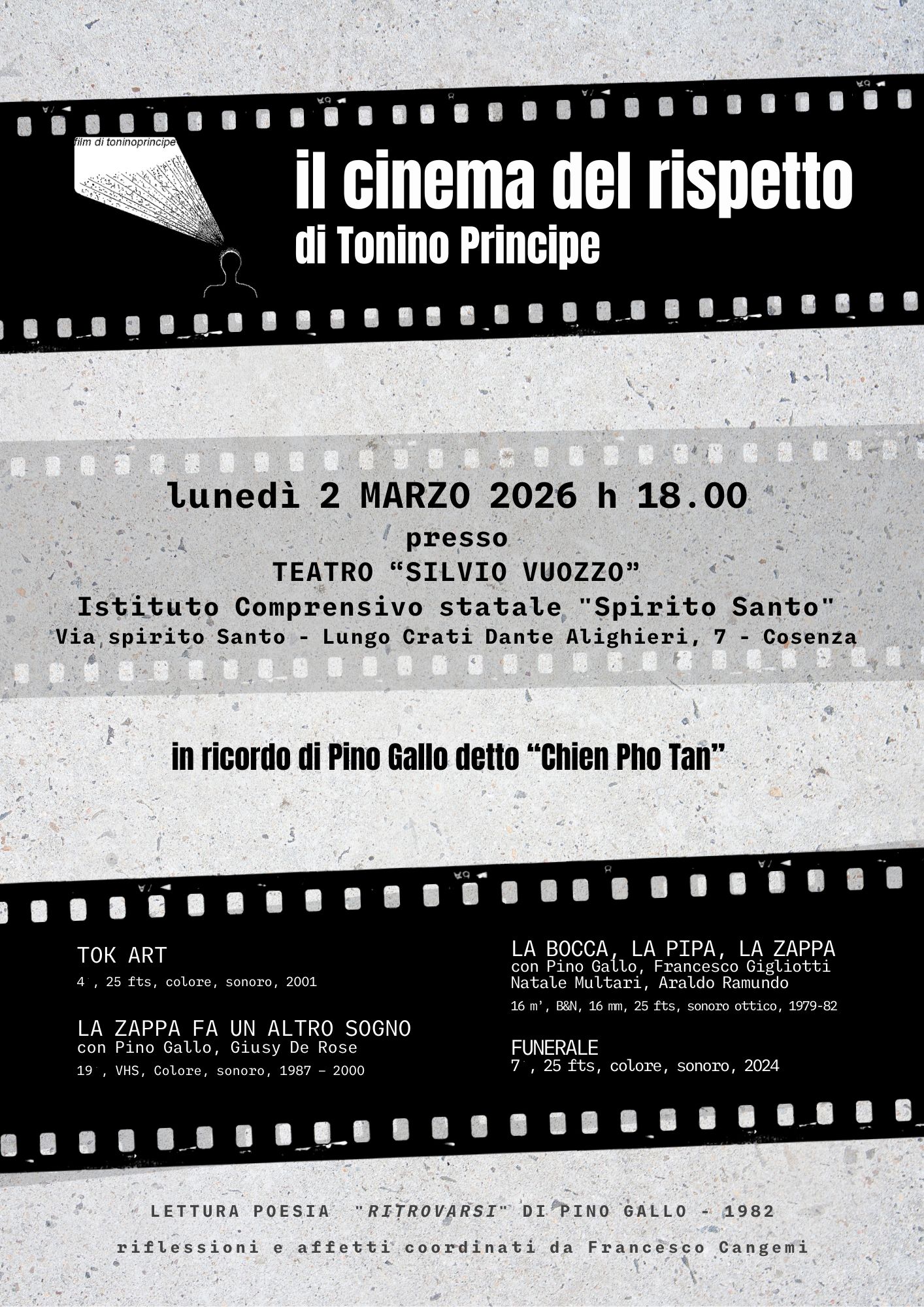 Tonino Principe ricorda Pino Gallo