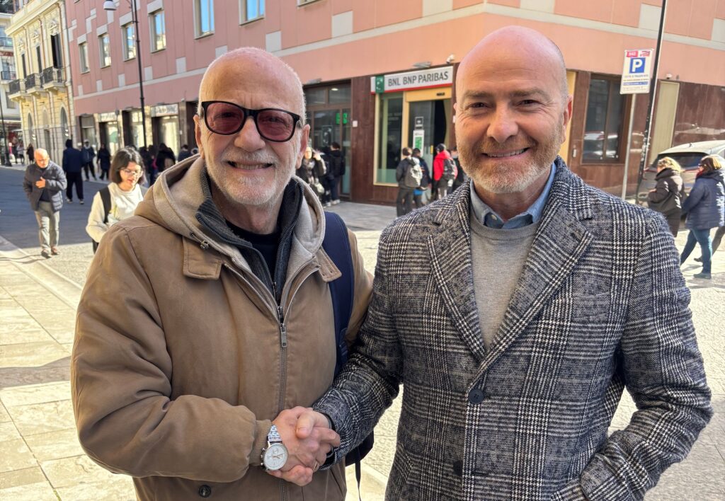 Vincenzo Rogolino a sinistra - Lorenzo Federico a destra