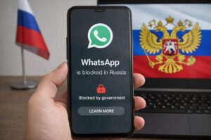 WhatsApp bloccato in Russia