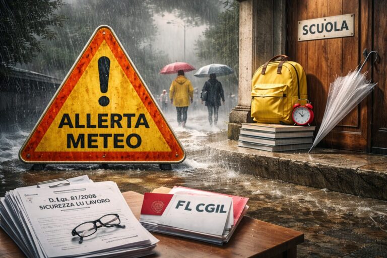 allerta meteo scuola