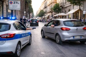 alt polizia municipale ZTL