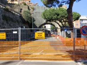 arco di Cristo Re da sud