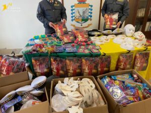 articoli carnevale sequestrati
