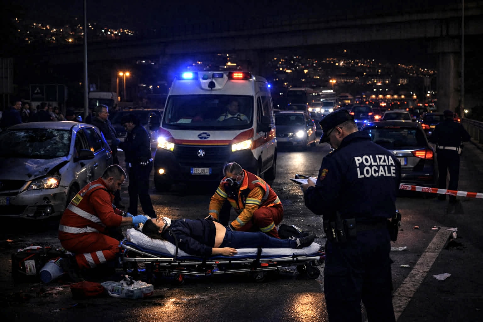 Incidente donna incinte