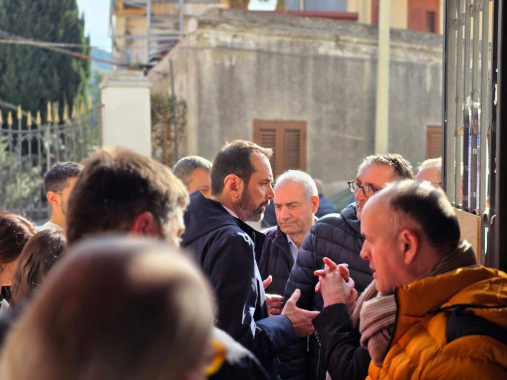 basile campagna elettorale Messina