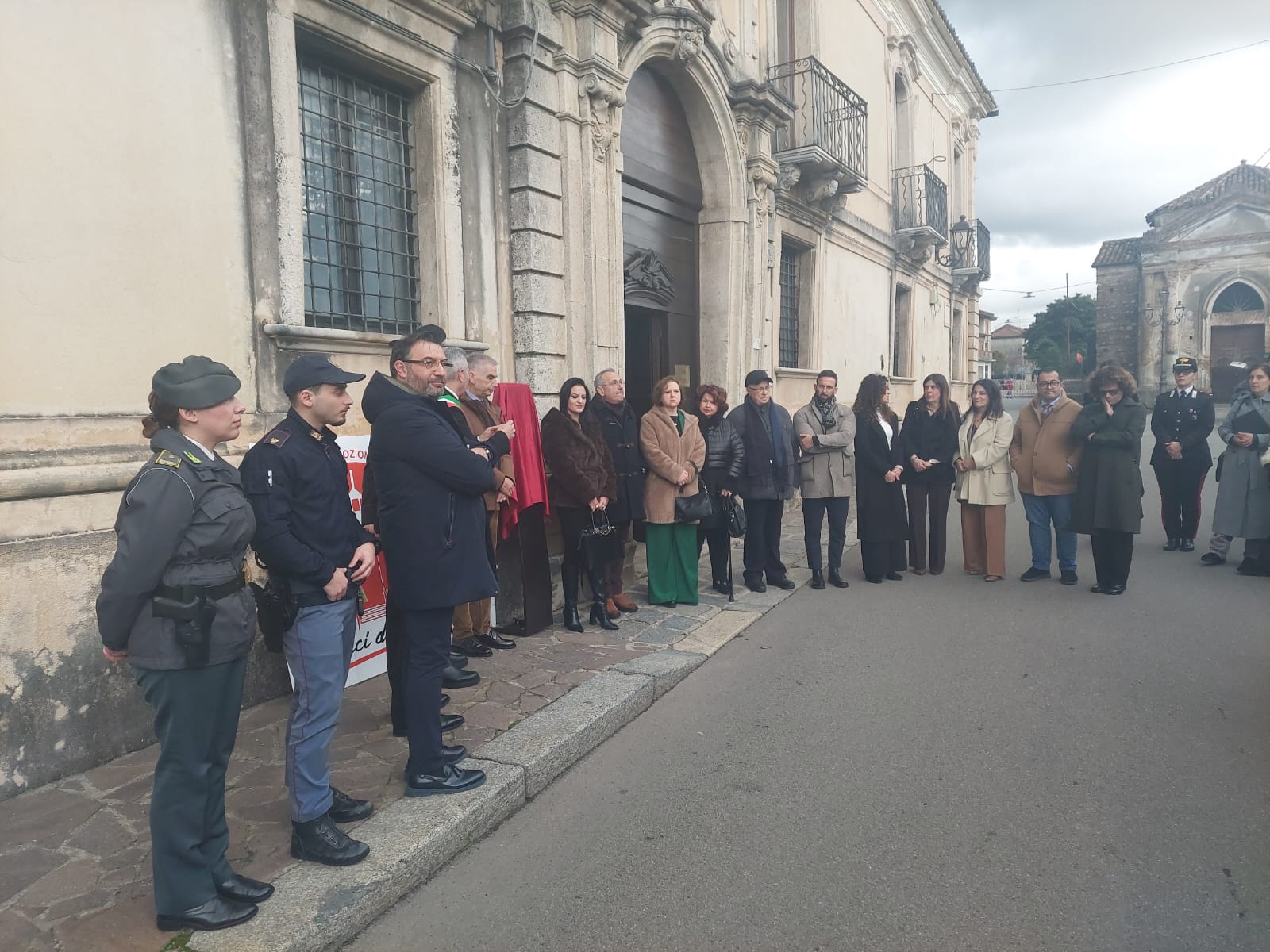cerimonia installazione totem Taurianova