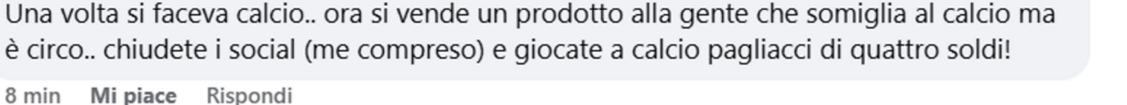 commenti tifosi reggina