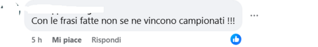 commenti tifosi reggina a post ballarino
