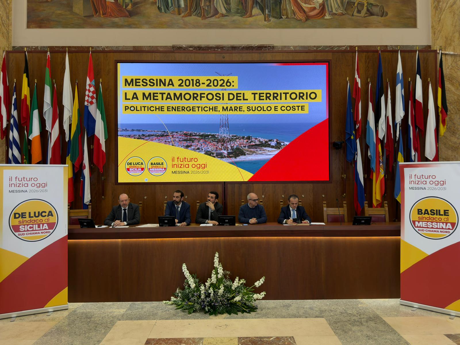 conferenza amministrazione comunale messina