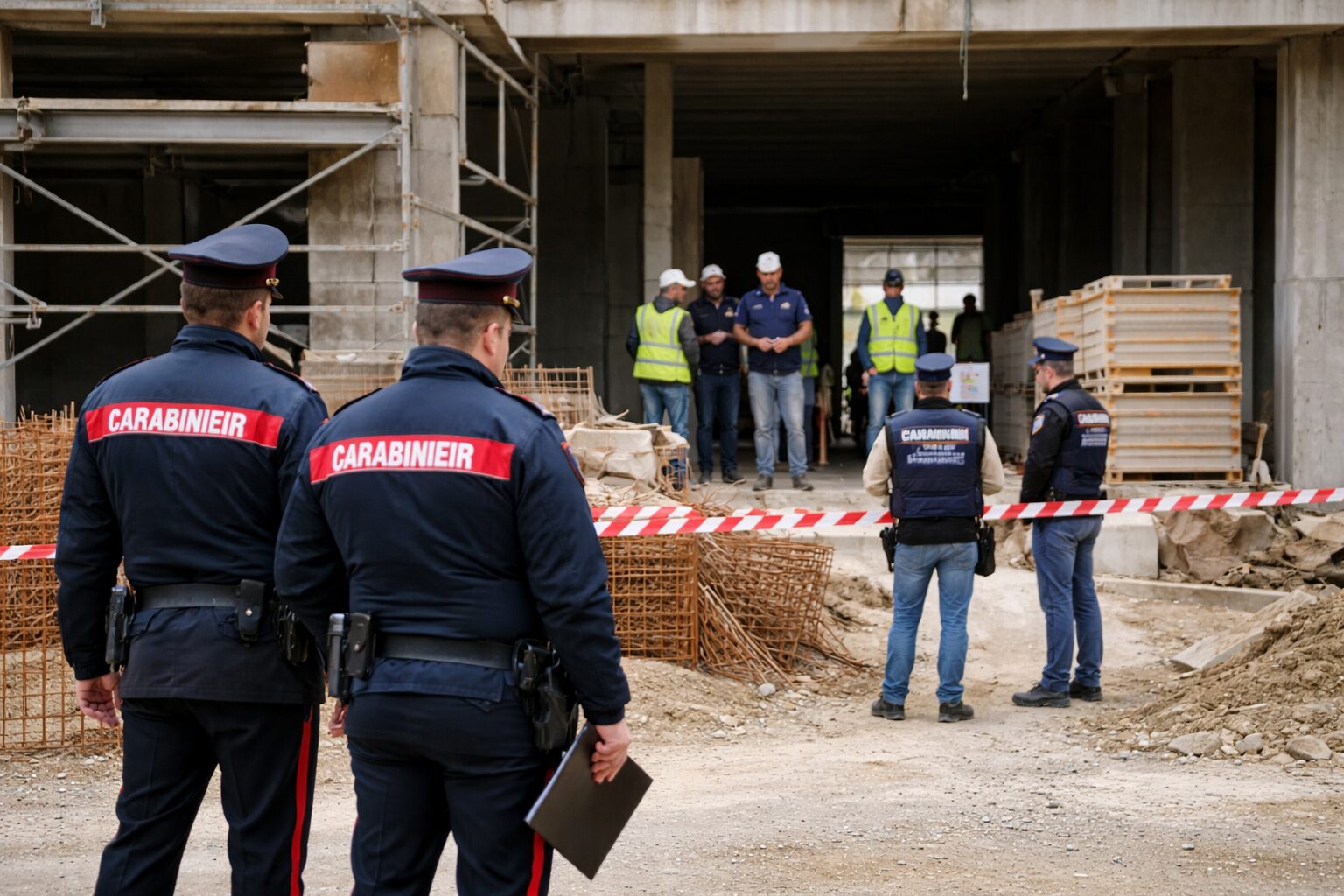 controlli cantieri carabinieri
