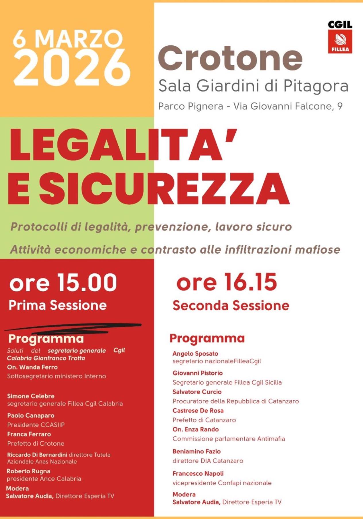 crotone legalità