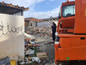 demolizioni via quinto ennio messina