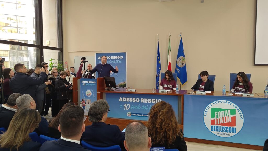 evento forza italia reggio calabria sabato 14 febbraio