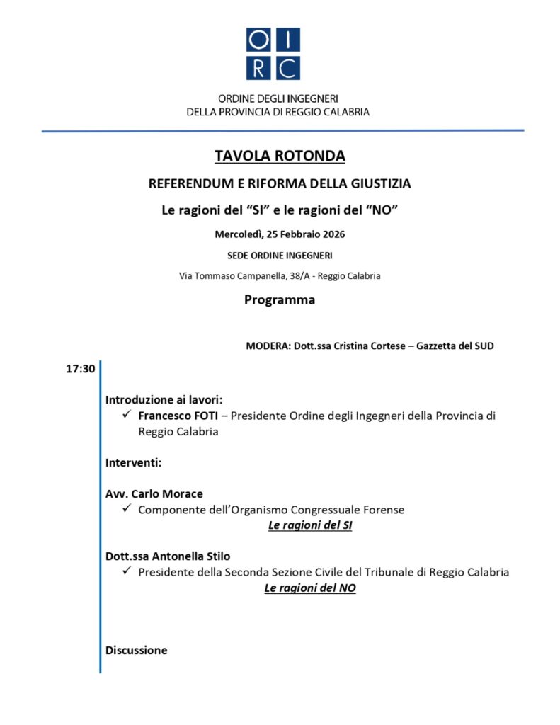 evento sul no a referendum giustizia a ordine ingegneri