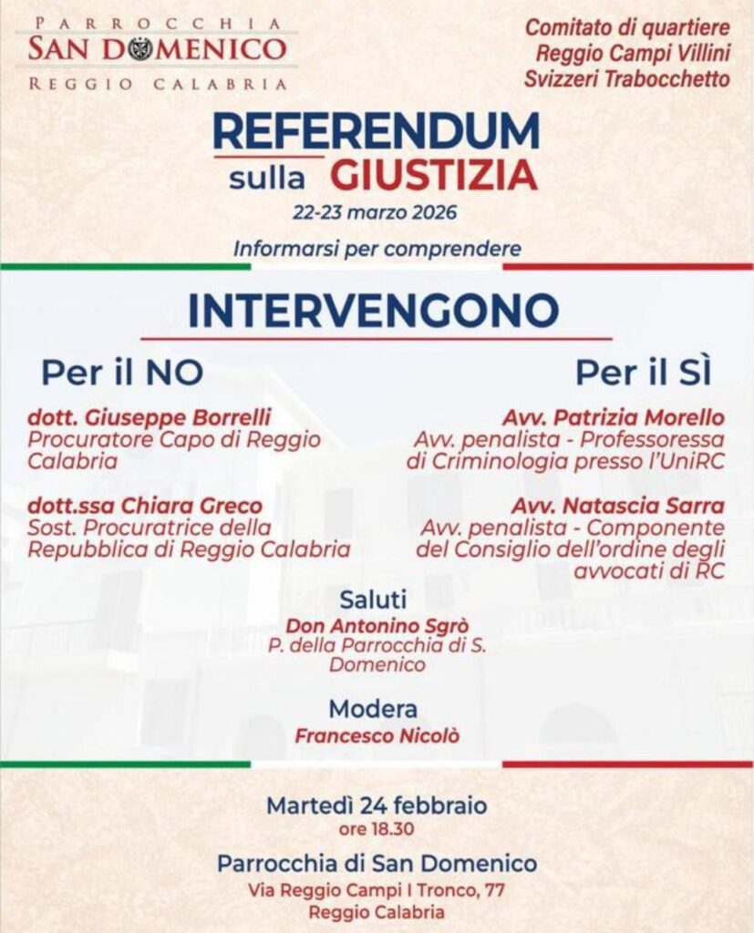 evento sul no a referendum giustizia a s. domenico