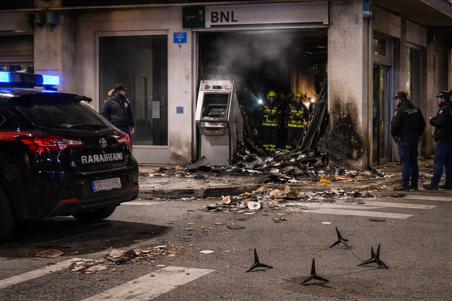 esplosione bancomat