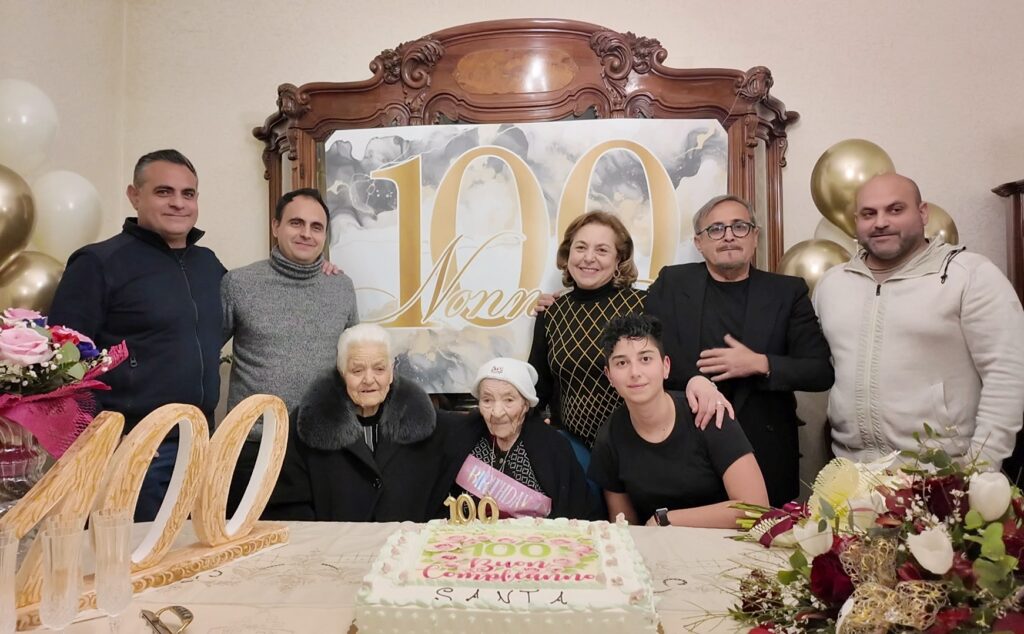 festa 100 anni nonna Tita