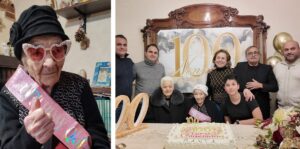 festa 100 anni nonna tita