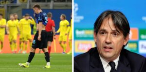 frattesi inter esultanza bodo glimt e simone inzaghi