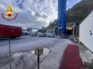 fuga di gas in galleria