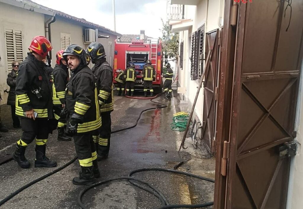 incendio pianopoli
