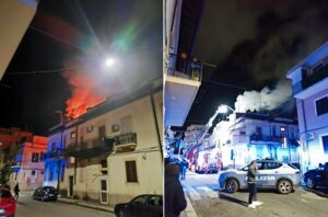 incendio reggio calabria
