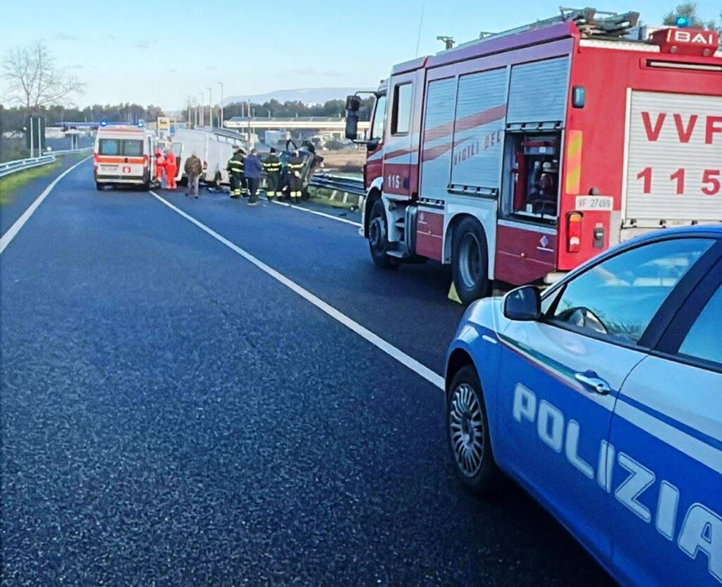 incidente jonio tirreno