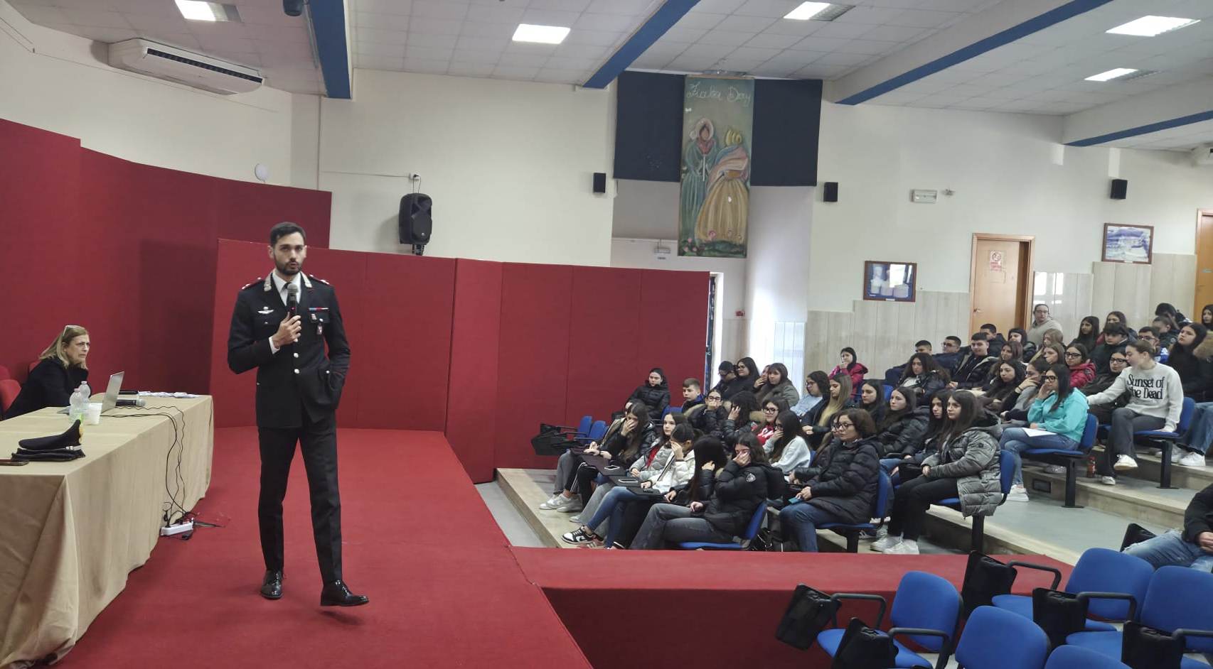 incontro rosarno studenti carabinieri su violenza di genere
