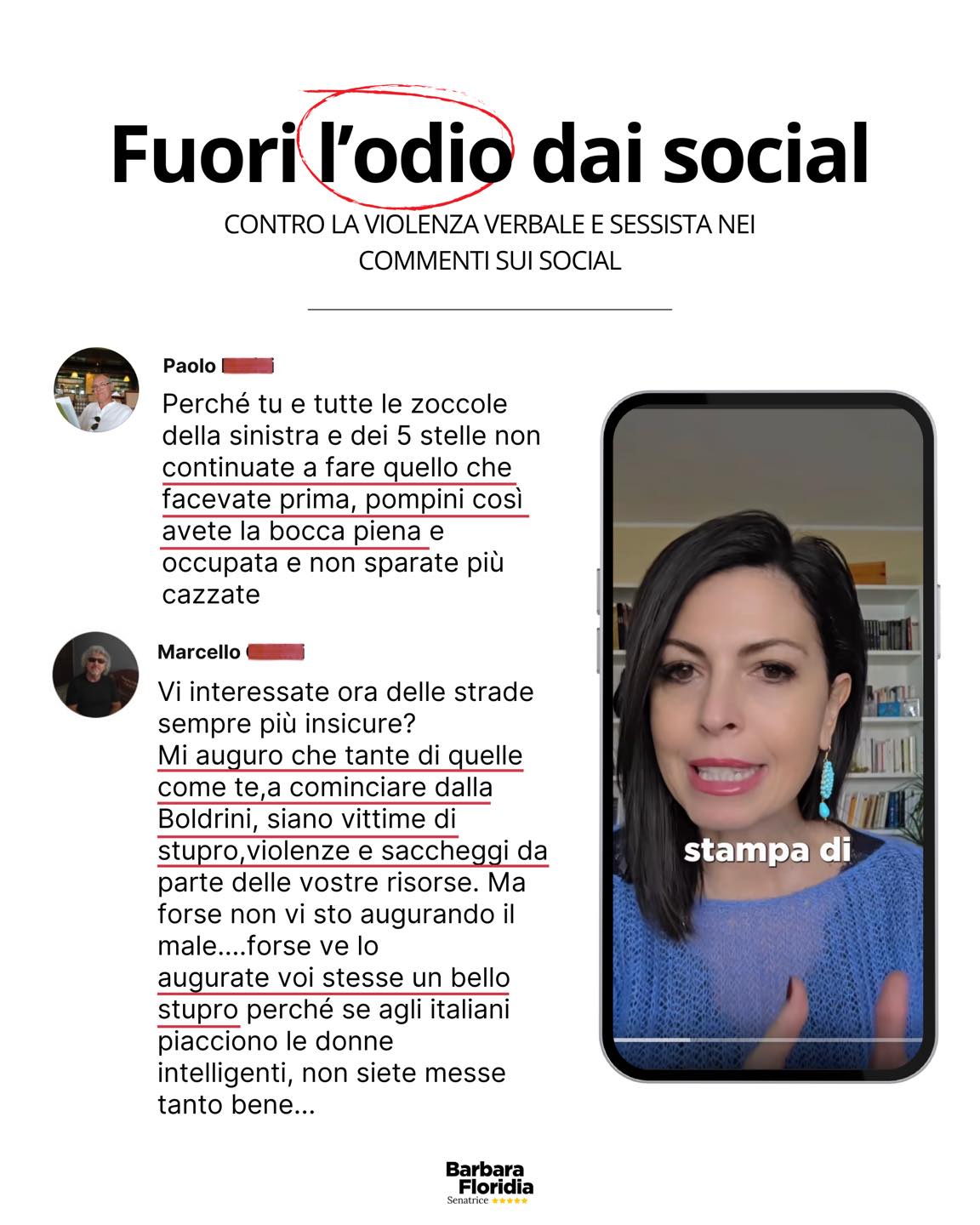 insulti barbara floridia