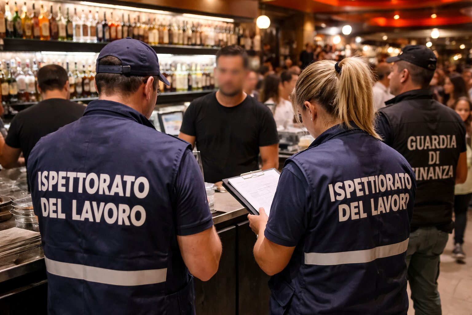 ispettorato del lavoro controlli bar