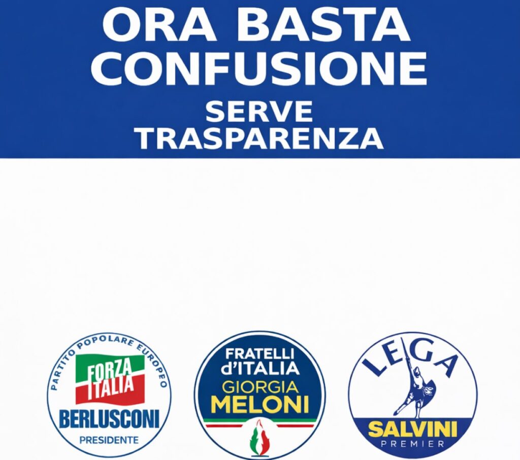 locandina conferenza centrodestra villa