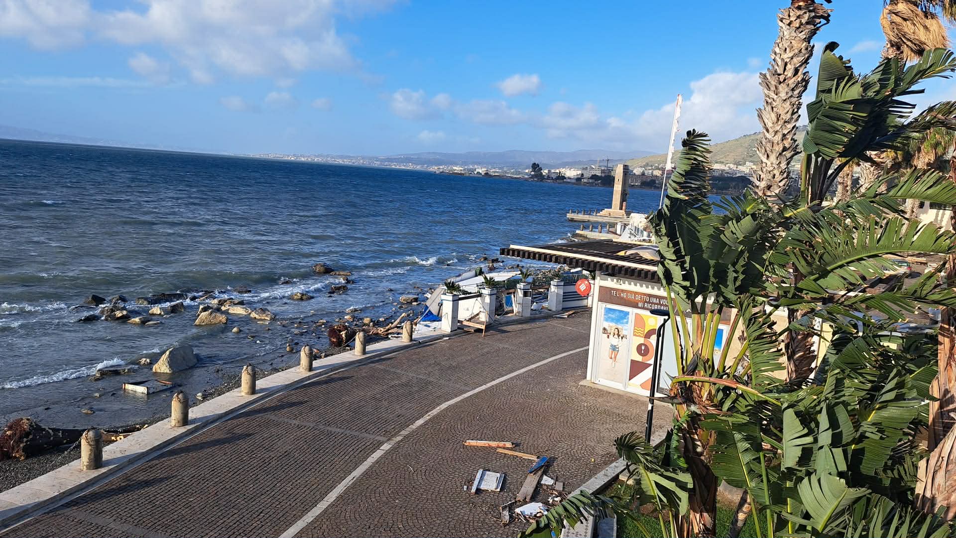 maltempo a reggio calabria 13 febbraio 2026 lidi lungomare distrutti (9)