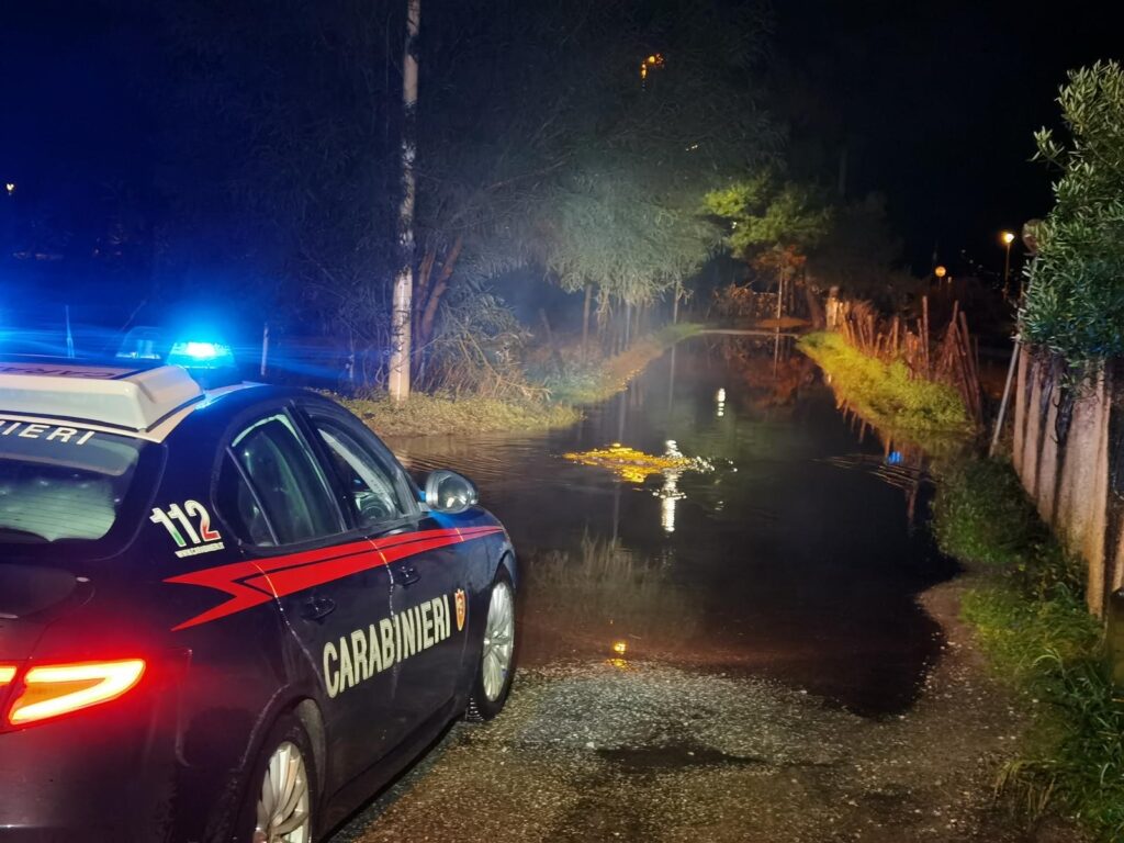 maltempo e carabinieri