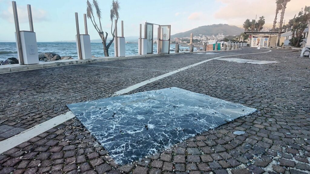 maltempo reggio calabria lido pepys lungomare
