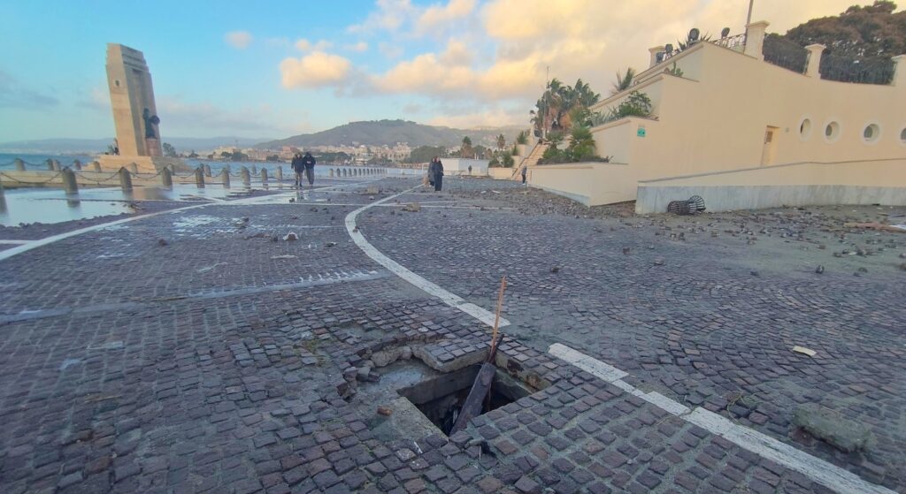 maltempo reggio calabria lido pepys lungomare